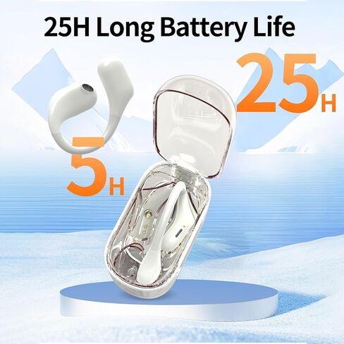 سماعات أذن لاسلكية، سماعات بلوتوث 5.3 على الأذن هاي فاي ستيريو مع شاشة LED، سماعات أذن رياضية تعمل باللمس مع ميكروفون، IP7 مقاومة للماء لتقليل الضوضاء للفتيات، أخضر in Kuwait