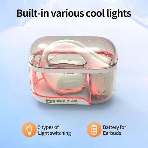 سماعات أذن لاسلكية، سماعات بلوتوث 5.3 على الأذن هاي فاي ستيريو مع شاشة LED، سماعات أذن رياضية تعمل باللمس مع ميكروفون، IP7 مقاومة للماء لتقليل الضوضاء للفتيات، أخضر in Kuwait