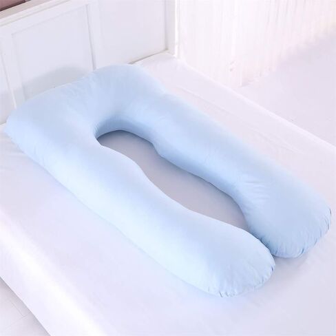 Pregnancy Pillow Cover/U Shaped Pillow Cover/Pregnancy Pillow Case/Maternity Pillow Case/Pillowcase with Removable Cotton Cover 57x30 Inch for Pregnancy Pillow Gray in Saudi Arabia