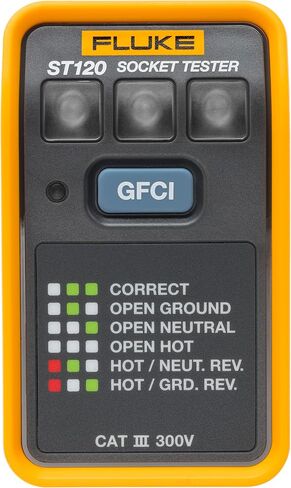 جهاز اختبار المقبس فلوك ST120 GFCI بدون الصافرة in Saudi Arabia