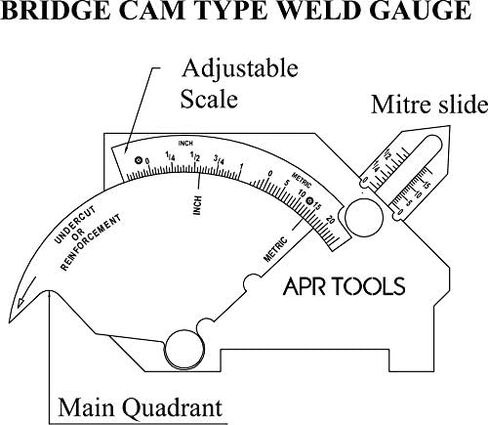مقياس لحام كامة جسر APR in Kuwait