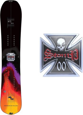 Stompgrip Premium Snowboard Stomp Pad | Iron Cross | 3D Collection | 3D Decal in Saudi Arabia