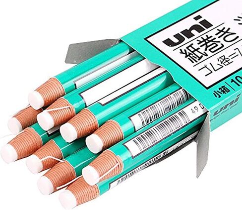 Hand Tear Sketch Eraser Pen-Style Shape Pencil Eraser Pen Round Tip Highlight Rubber School Supplies 10 Pack in Saudi Arabia