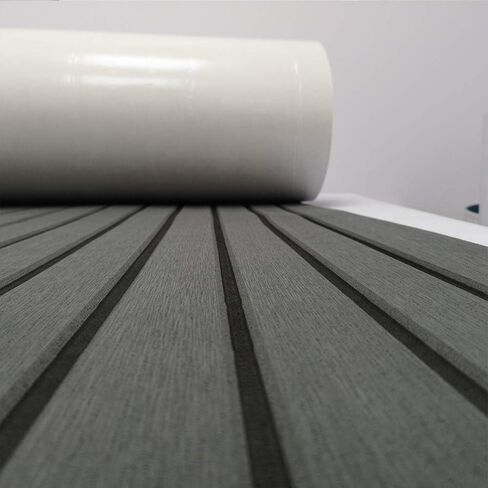 إيفا رغوة قارب الأرضيات ورقة 94.5 "× 35.4" فو خشب الساج التزيين حصيرة عدم الانزلاق وذاتية اللصق وسادة الأرضيات للقوارب اليخوت منصة السباحة RV الطابق كاياك ركوب الأمواج عربة الغولف in Saudi Arabia