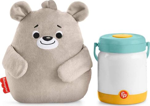 Fisher-Price Newborn to Toddler Sound Machine Baby Bear & Firefly Soother with Music Lights and Removable Plush Toy in Saudi Arabia