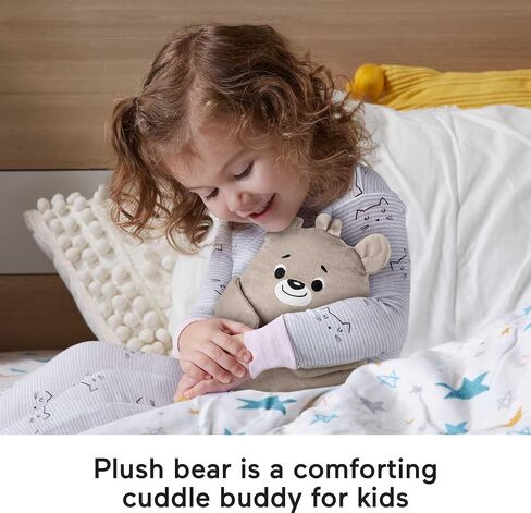 Fisher-Price Newborn to Toddler Sound Machine Baby Bear & Firefly Soother with Music Lights and Removable Plush Toy in Saudi Arabia