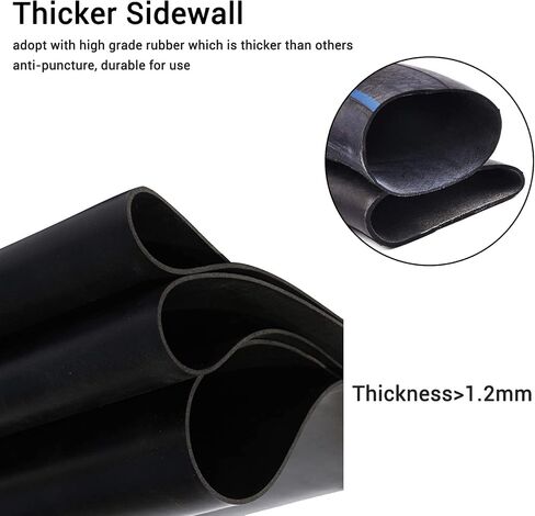 Mecotime 2 Pack 4.10/3.50-4" Inner Tire Tubes TR87 Bent Valve Stem 10'' Pneumatic Tires Replacement Inner Tire Tube for Lawn Mover Wheelbarrows Snowblowers Generators Dolly Cart Hand Trucks Trailers in Saudi Arabia