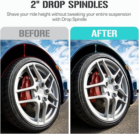 مغزل خفض أمامي 2 بوصة لسيارة تشيفي سيلفرادو سوبربان أفالانش 1500 تاهو جي إم سي سييرا 1500 يوكون إسكاليد 2000-2006 - 2WD 4WD AWD in Kuwait