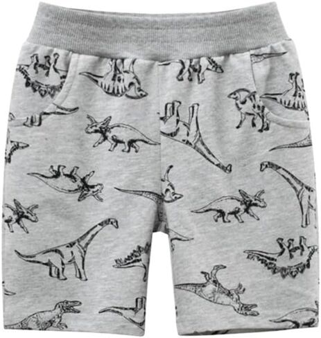 HAXICO شورت رياضي للأطفال الصغار من HAXICO شورت رياضي صيفي من القطن المحبوك in Kuwait