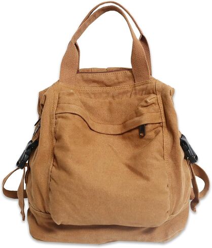 Mini Canvas Backpack for Women Girls Cute Small Backpack Purse Aesthetic Backpack, Black in Saudi Arabia