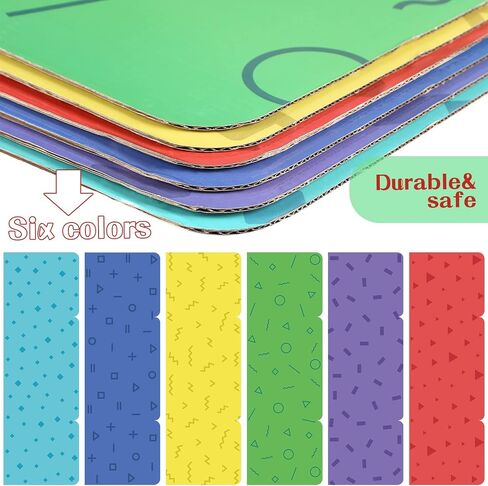 Desk Dividers Privacy Boards for Students School Classroom Privacy Folders Study Carrels Test Dividers Keep Eyes from Wandering During Tests Reduce Distractions(12 Pieces) in Saudi Arabia