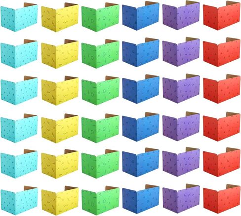Desk Dividers Privacy Boards for Students School Classroom Privacy Folders Study Carrels Test Dividers Keep Eyes from Wandering During Tests Reduce Distractions(12 Pieces) in Saudi Arabia