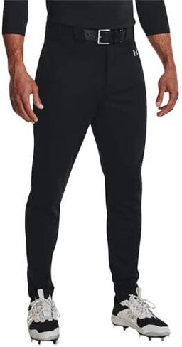 بنطال البيسبول Gameday Vanish للرجال من Under Armour أسود/أبيض S in Saudi Arabia