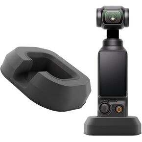 حامل Osmo Pocket 3 لسطح المكتب والطاولة | استبدال ترايبود | حماية من السيليكون والفوم | لملحقات DJI Osmo Pocket 3 Creator Combo (أسود) in Kuwait