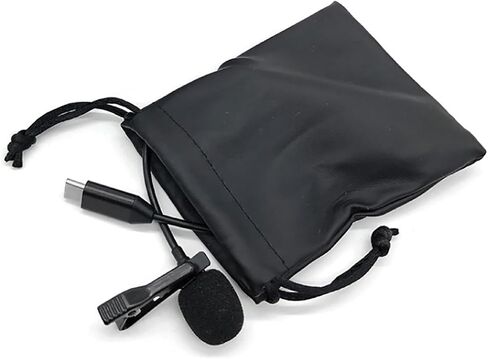 Tpye-C Omnidirectional Lavalier Lapel Microphone for Vlog Interview Streaming for DJI Action 2/3/4/Pocket 3 in Saudi Arabia