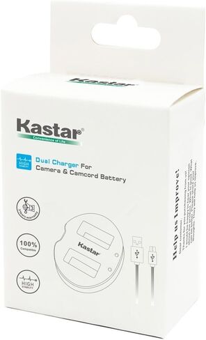 Kastar Dual USB Charger for Canon LP-E8, LC-E8E and Canon EOS 550D, EOS 600D, EOS 700D, EOS Rebel T2i, EOS Rebel T3i, EOS Rebel T4i, EOS Rebel T5i Cameras, Grip BG-E8 in Saudi Arabia