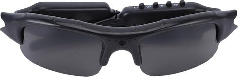 Yunir Smart Bike Glasses, 1080P HD Video Camera Glasses, Polarized Lens Action Camera with Electronic Stabilization for Cycling Sports FPV in Saudi Arabia