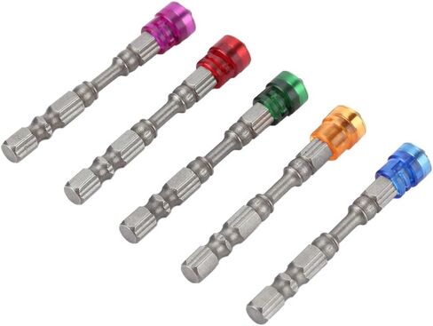 Screwdriver Bits, Drywall Screwdriver Bits, 5Pcs S2 Steel Magnetic Cross Head Screwdriver Bits Set Magnetic Drywall Bit in Saudi Arabia