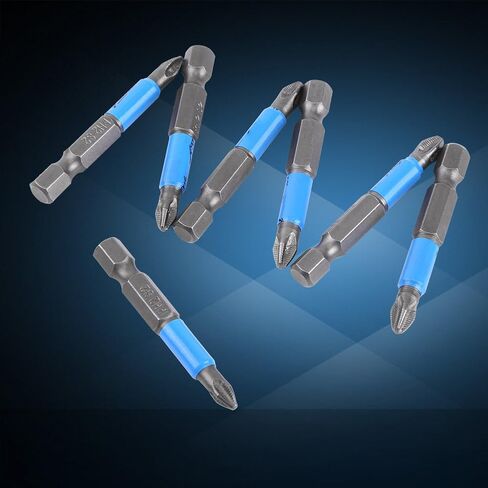 10Pcs/Set S2 50mm Hex Magnetic Electric Screwdriver Bits Power Tools in Saudi Arabia