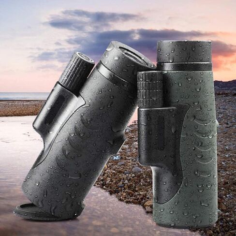 Portable Binoculars High Power 8x42 Monocular Telescope, High Power Monocular with BAK4 Prism Lens Life Waterproof Monocular with Smartphone Adapter for Adults Bird Watching Sightseeing in Saudi Arabia