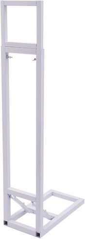 White Wedding Backdrop Stand, Adjustable Height Backdrop Stand , Wedding Flower Arches with Metal Arch Base, Folding Background Decoration for Outdoor Party, Reception, Wedding in Saudi Arabia
