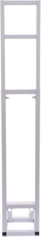 White Wedding Backdrop Stand, Adjustable Height Backdrop Stand , Wedding Flower Arches with Metal Arch Base, Folding Background Decoration for Outdoor Party, Reception, Wedding in Saudi Arabia