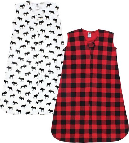 Hudson Baby unisex-baby Thermal Sleeveless Sleeping Bag 2pk in Saudi Arabia
