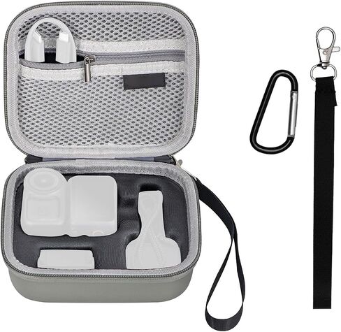 Gugxiom Small Carrying Case for Nano and Accessories, Hard Shell Protective Travel Case, Protective Storage Bag with Wrist Strap in Saudi Arabia