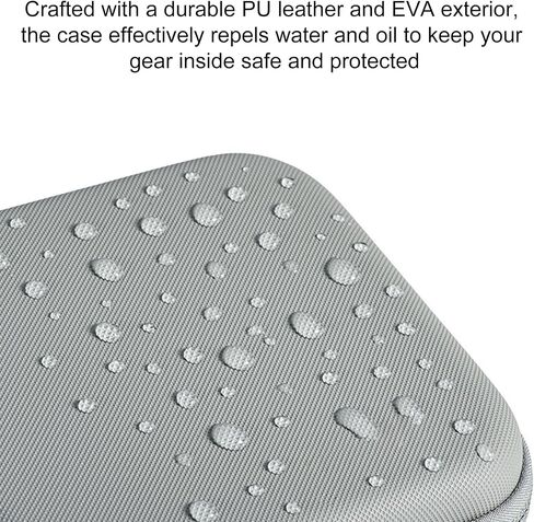 Gugxiom Small Carrying Case for Nano and Accessories, Hard Shell Protective Travel Case, Protective Storage Bag with Wrist Strap in Saudi Arabia