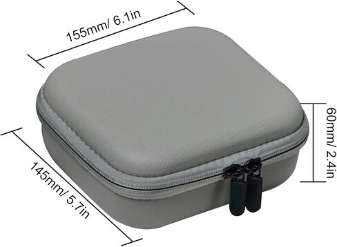Gugxiom Small Carrying Case for Nano and Accessories, Hard Shell Protective Travel Case, Protective Storage Bag with Wrist Strap in Saudi Arabia