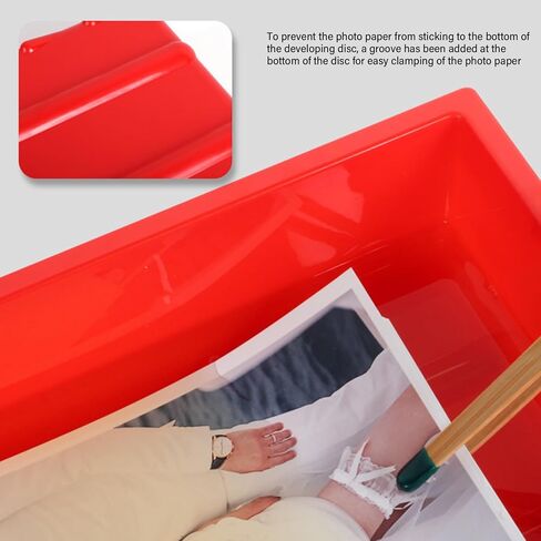 Darkroom Film Developing Tray for Photography Enthusiasts, Professional Photo Processing Tray Film Paper Developer Tray in Kuwait