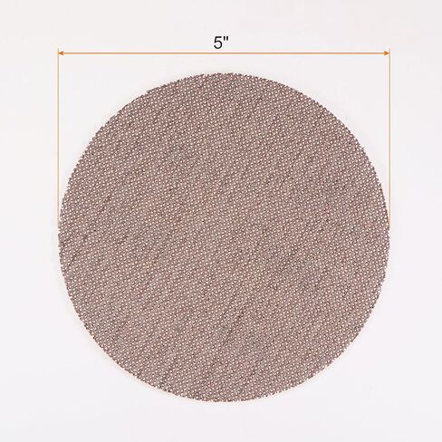 Generic 10pcs Mesh Sanding Discs 5 Inch Hook and Loop Sanding Net 80 Grits Dust Free Abrasive Pads for Car Wood Drywall Metal Polishing & Grinding in Saudi Arabia