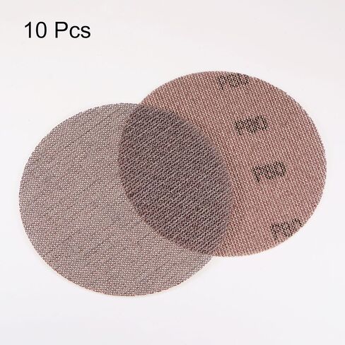 Generic 10pcs Mesh Sanding Discs 5 Inch Hook and Loop Sanding Net 80 Grits Dust Free Abrasive Pads for Car Wood Drywall Metal Polishing & Grinding in Saudi Arabia