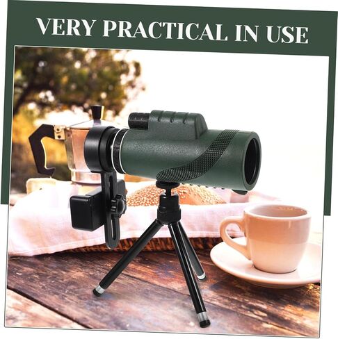 Compact Monocular Telescope Smartphone Adapter and Shock Bird Watching Hiking and Outdoor Exploration in Saudi Arabia