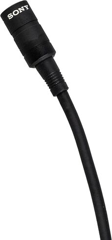 ميكروفون Sony ECM-77 مدمج متعدد الاتجاهات - ميكروفون Pro Lapel + روابط كابل + قطعة قماش من الألياف الدقيقة + منظف ميكروفون (متجدد) in Saudi Arabia