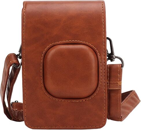 Acouto Protective Camera Fuji Liplay: Camera PU Leather Bag with Shoulder Strap, Closure - ElectronicsCamera & PhotoBags & CasesCamera Cases in Saudi Arabia