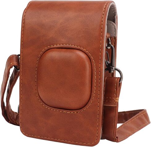 Acouto Protective Camera Fuji Liplay: Camera PU Leather Bag with Shoulder Strap, Closure - ElectronicsCamera & PhotoBags & CasesCamera Cases in Saudi Arabia