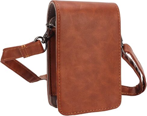 Acouto Protective Camera Fuji Liplay: Camera PU Leather Bag with Shoulder Strap, Closure - ElectronicsCamera & PhotoBags & CasesCamera Cases in Saudi Arabia