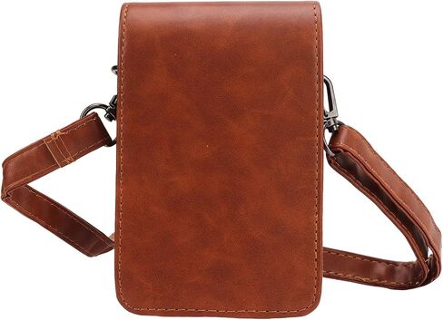 Acouto Protective Camera Fuji Liplay: Camera PU Leather Bag with Shoulder Strap, Closure - ElectronicsCamera & PhotoBags & CasesCamera Cases in Saudi Arabia