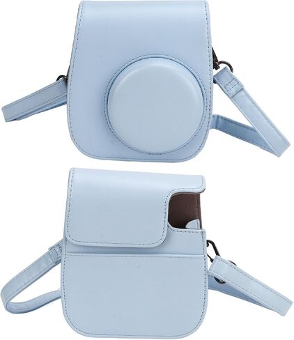 aqxreight Protective Camera Bag PU Case for 12 with Album Colorful Frames and Stickers (Green) in Saudi Arabia