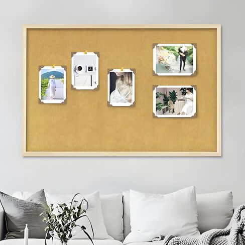 288 قطعة من زوايا الصور المتينة من الصنوبر والكتان، ملصقات زوايا الصور ذاتية اللصق، زوايا صور خالية من الأحماض لسجلات القصاصات/عشاق الأعمال اليدوية (بني) in Kuwait