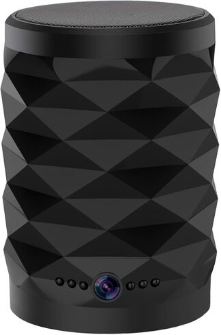 Wireless Home Security Camera with Night Light 4K, Night Vision Motion Detection, 24/7 Recording, SD/Cloud Storage-WiFi Camera Baby Monitor Indoor Surveillance Cameras Nanny Cam (Black) in Kuwait