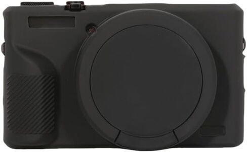 حافظة كاميرا لكاميرا Canon PowerShot G7X Mark III - غلاف واقي من السيليكون لكاميرات DSLR مع غطاء عدسة، قفص قابل للفصل، مقاوم للصدمات، مقاوم للغبار (أصفر) in Kuwait