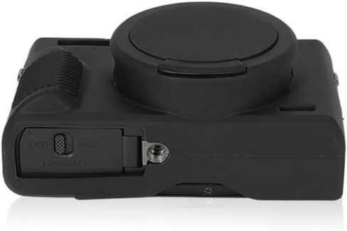 حافظة كاميرا لكاميرا Canon PowerShot G7X Mark III - غلاف واقي من السيليكون لكاميرات DSLR مع غطاء عدسة، قفص قابل للفصل، مقاوم للصدمات، مقاوم للغبار (أصفر) in Kuwait