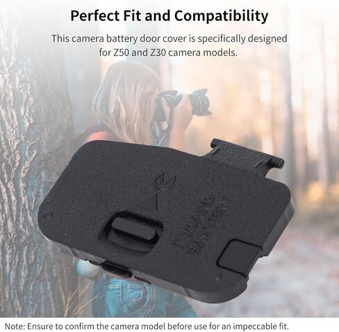 Camera Battery Door Cover for Z50 Z30, Camera Replacement Repair Part, Excellent Replacement for The Original, Stable Performance in Saudi Arabia