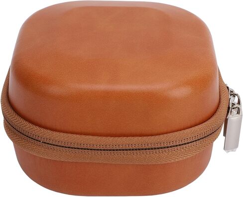 aqxreight Camera Bag Vintage PU Leather 8 Layers Storage and Shock Proof Protective Pouch for ≤95mm Filters in Saudi Arabia