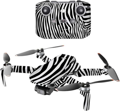 MightySkins Compatible with DJI Mini 2 Portable Drone - Pink Leopard | Protective, Durable, and Unique Vinyl Decal wrap Cover | Easy to Apply, Remove, and Change Styles | Made in The USA in Saudi Arabia