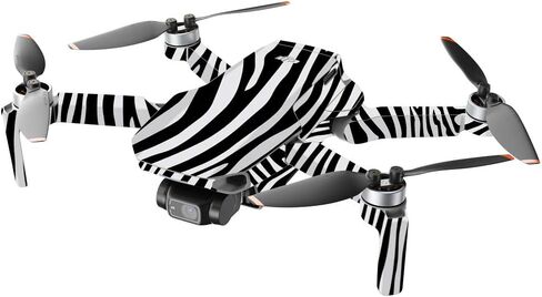 MightySkins Compatible with DJI Mini 2 Portable Drone - Pink Leopard | Protective, Durable, and Unique Vinyl Decal wrap Cover | Easy to Apply, Remove, and Change Styles | Made in The USA in Saudi Arabia