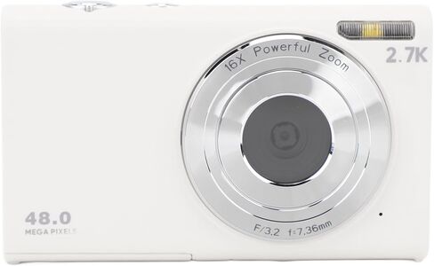 Dpofirs 2.7K UHD 48MP Autofocus Digital Camera, 16x Digital Zoom vlogging Camera for Adult Beginner, Screen, Anti Shake Function, Fill Light (Dpofirsmichou9fzx-11) in Kuwait
