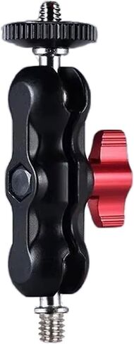 Action Camera Clamp Mount 360 Degre Rotation Aluminum Alloy Adjustable Adapter for Outdoor Sports Photography in Saudi Arabia